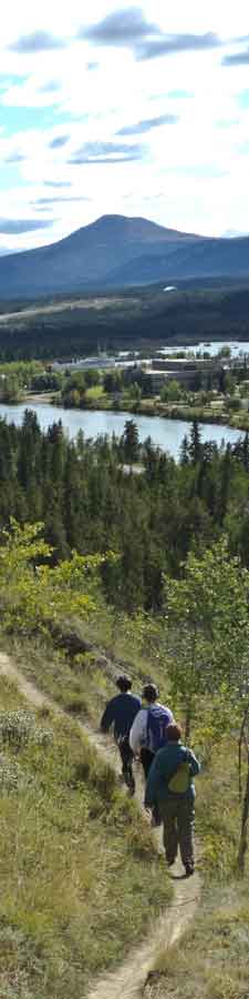 coming from Long Lake on the Ridge Trail